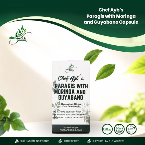 Paragis with Moringa and Guyabano Capsules